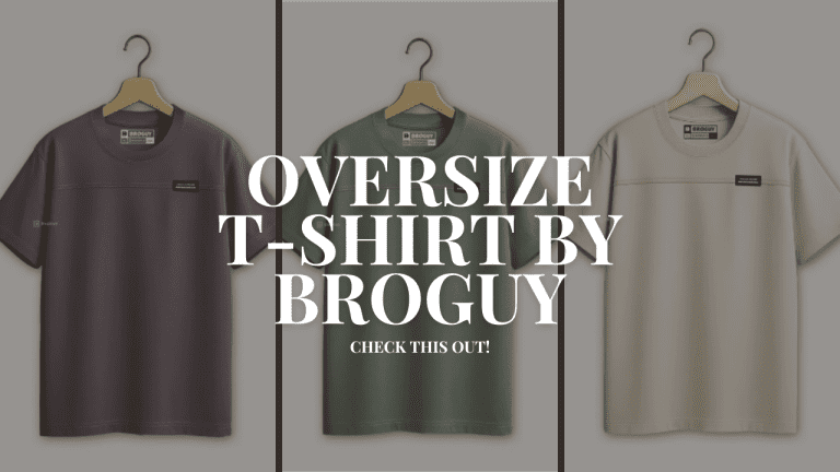 BROGUY Stygo Kaos Oversize Pria Tebal 290 GSM Premium