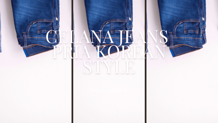 Celana Jeans Pria Korean Style