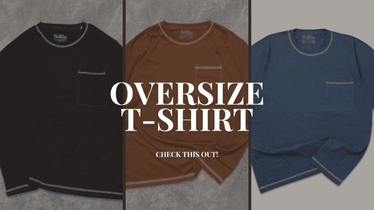 FortKlass Kaos Oversize Pria Premium 24S Jumbo Rantai