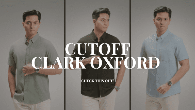 Kemeja Oxford Pria Lengan Pendek CUTOFF Clark